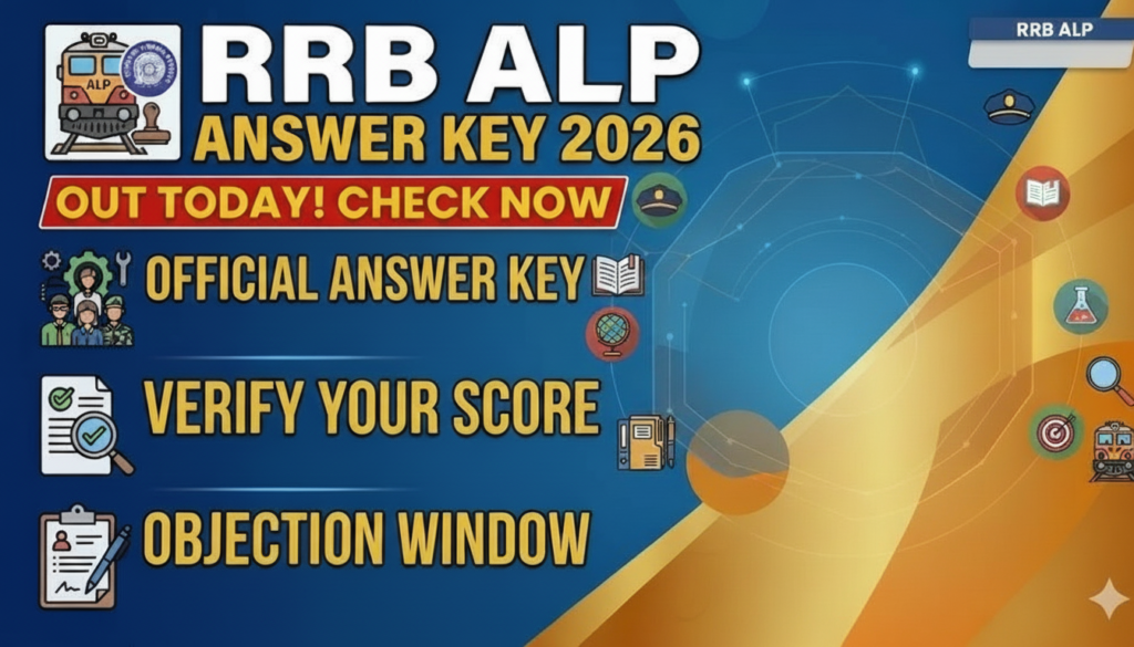 RRB ALP ANSWER KEY 2026 OUT NOW-examschamp