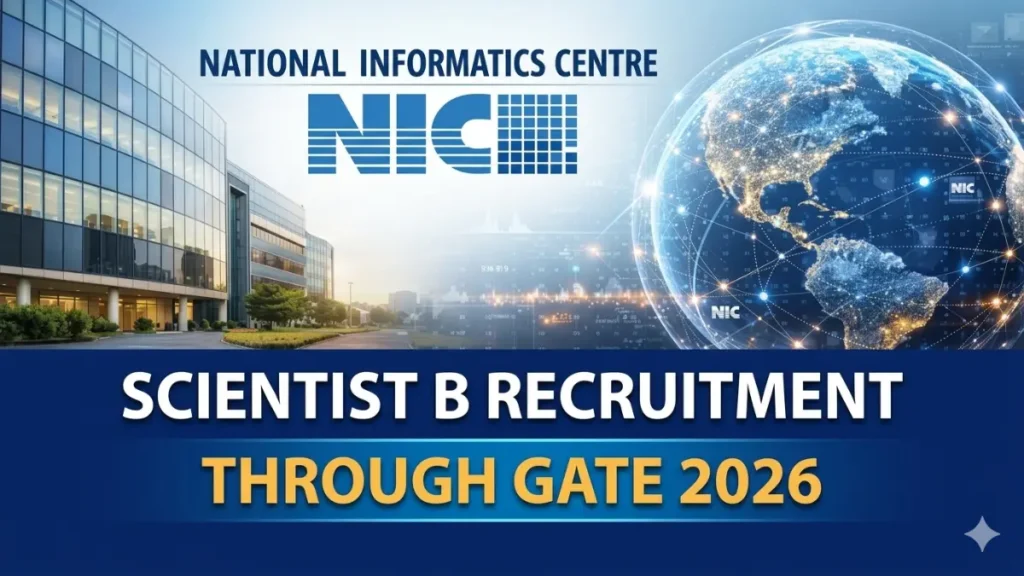 nic scientist recruitment 2026