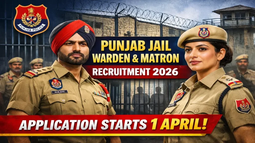 punjab govt jobs recruitment for jail warder