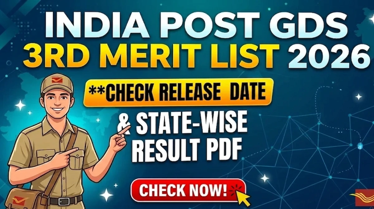 india post gds 3rd merit list 2026 pdf link