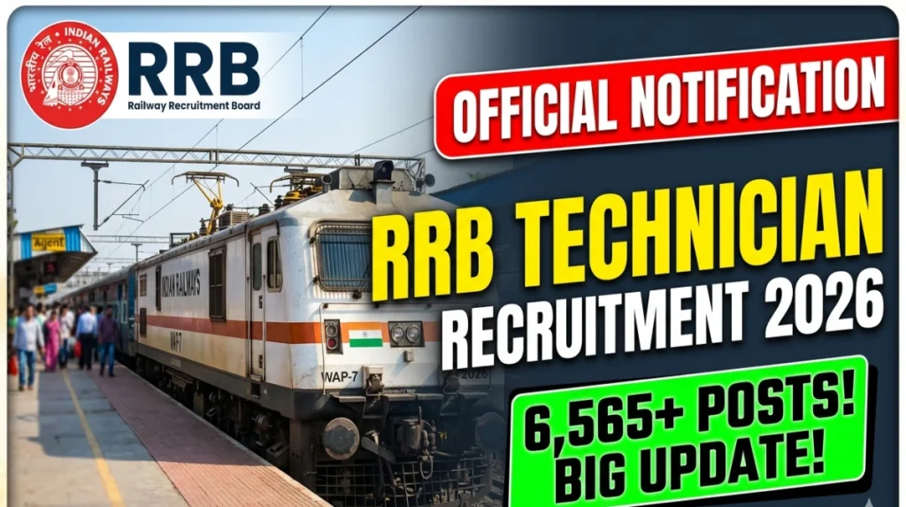 rrb technician recruitment 2026 out