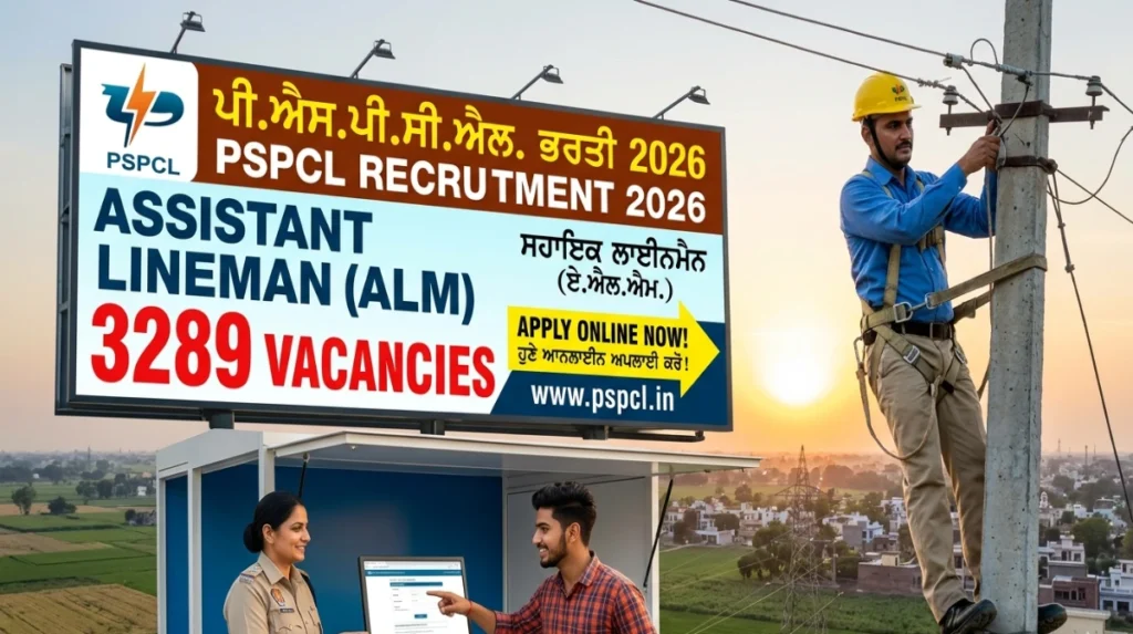 PSPCL ALM RECRUITMENT 2026 NOTIFICATION