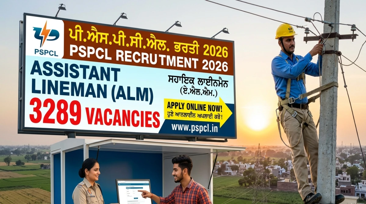 PSPCL ALM RECRUITMENT 2026 NOTIFICATION
