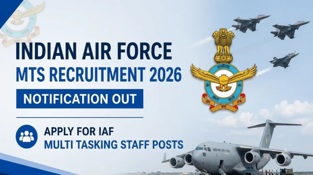 indian air force mts recruitment 2026 notification
