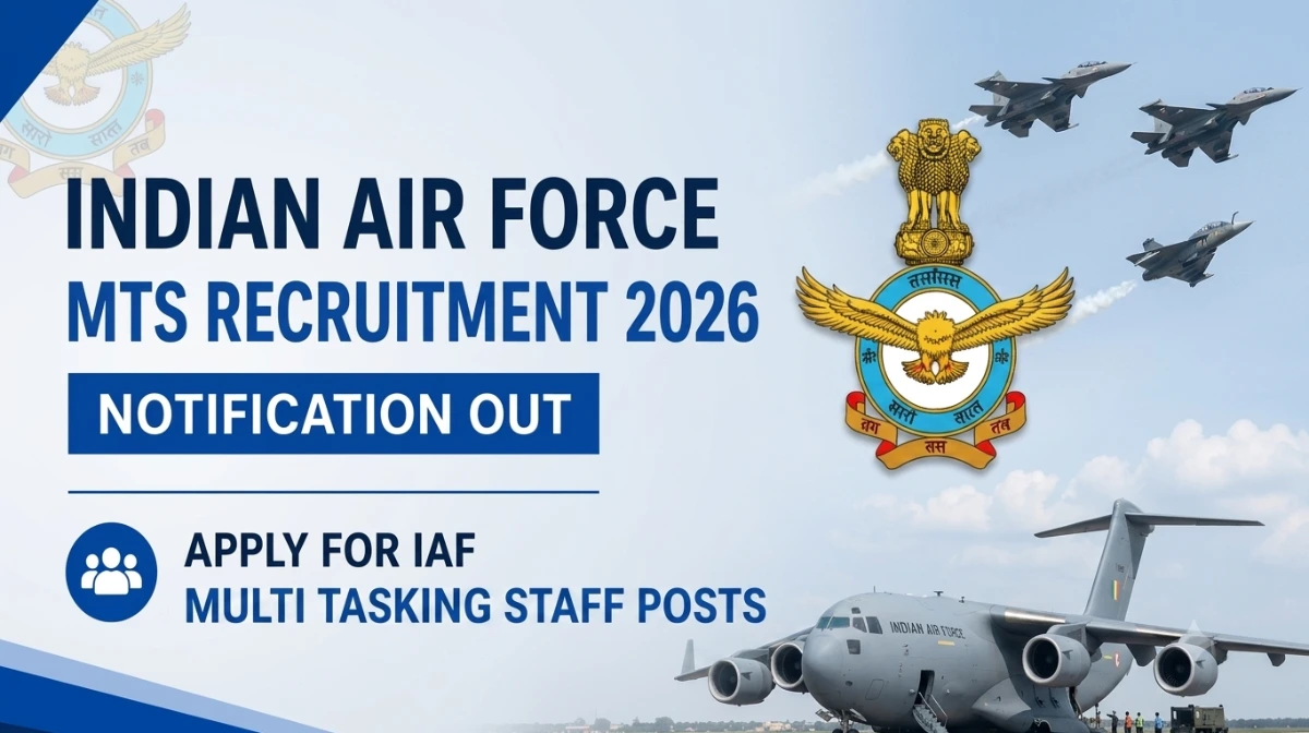 indian air force mts recruitment 2026 notification