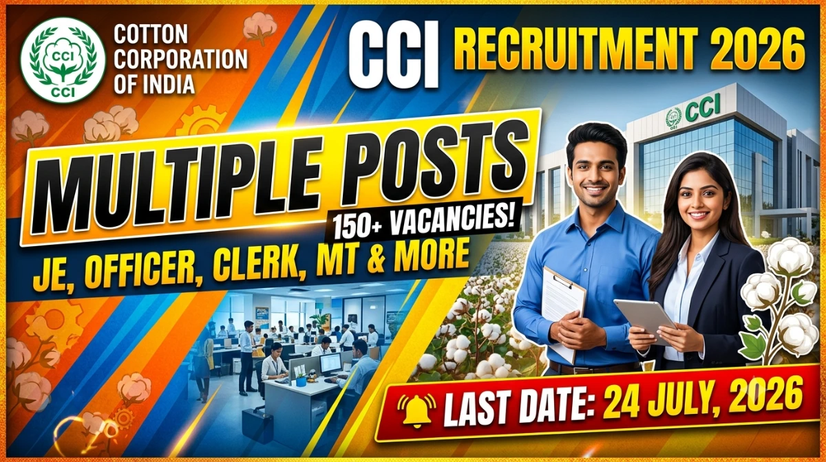 CCI Recruitment 2026