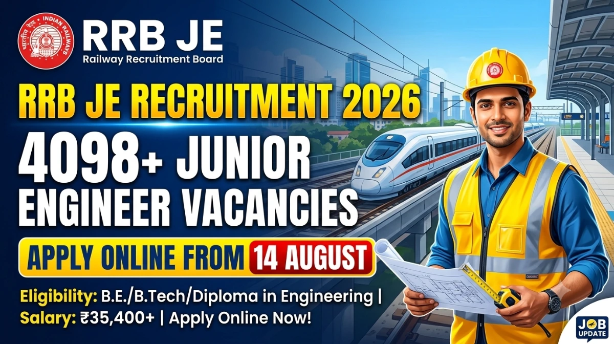 rrb je recruitment 2026 notification