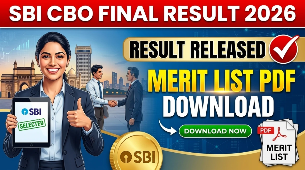 SBI BANK CBO FINAL RESULT 2026 PDF DOWNLOAD