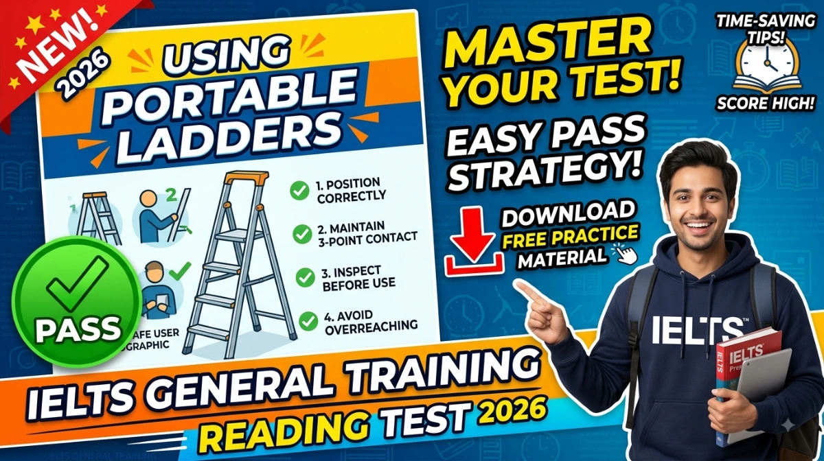 using portable ladders reading answers