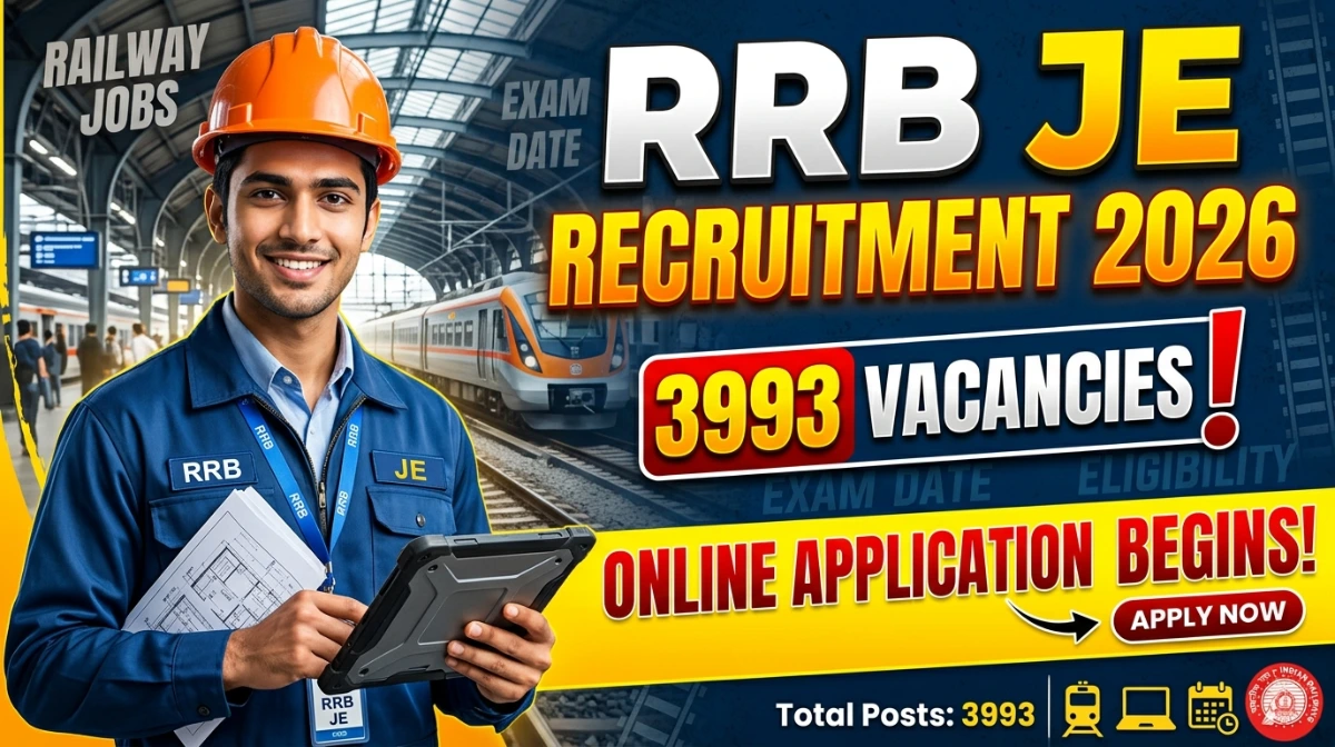 rrb je recruitment 2026 notification pdf