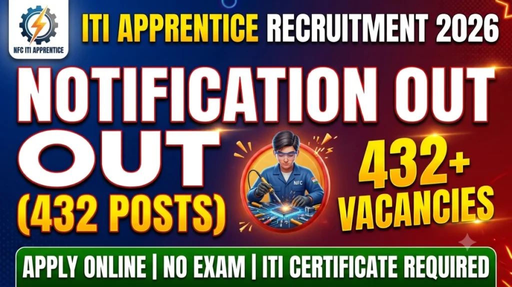 nfc iti apprentice recruitment 2026