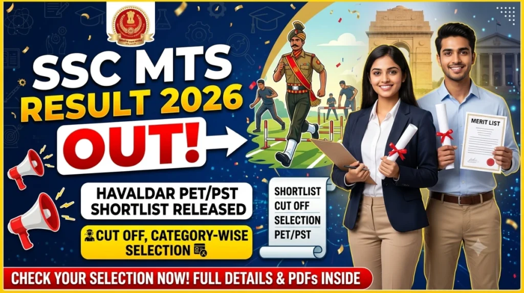 ssc mts result 2026 out